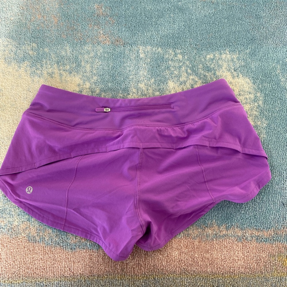 NWOT Lululemon Speed Up LR Short 2.5" *Lined